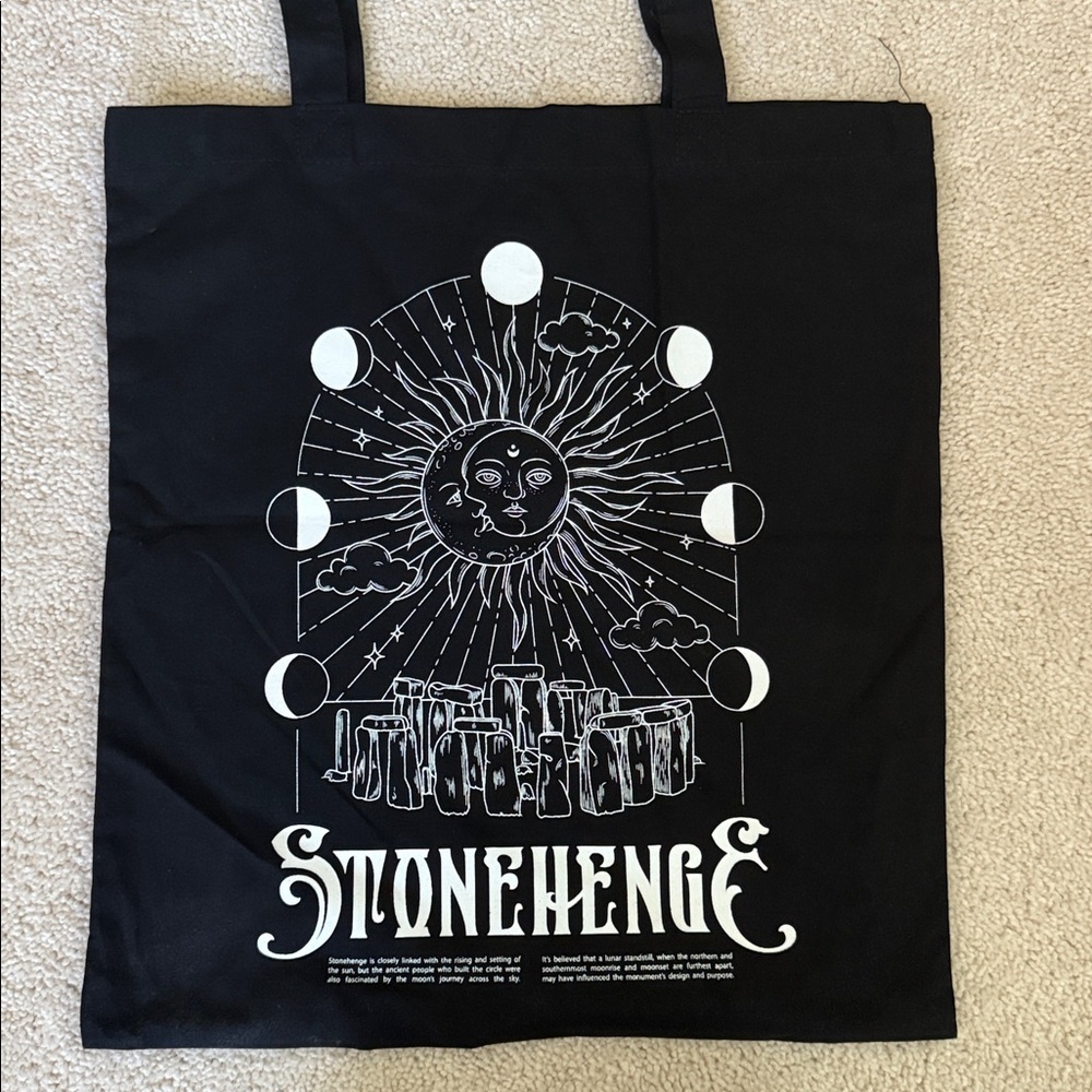 Black tote bag - Picture 2 of 4